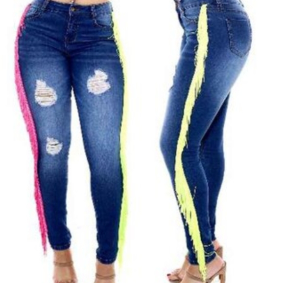 Fringe jeans - Picture 1 of 1